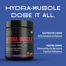 Load image into Gallery viewer, Hydra Muscle, India's 1st Creatine with Electrolytes & Hydration Formula