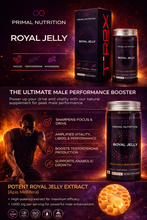 Load image into Gallery viewer, Trex Royal Jelly- Myogenesis, Vigour &amp; testosterone - 60 Capsules